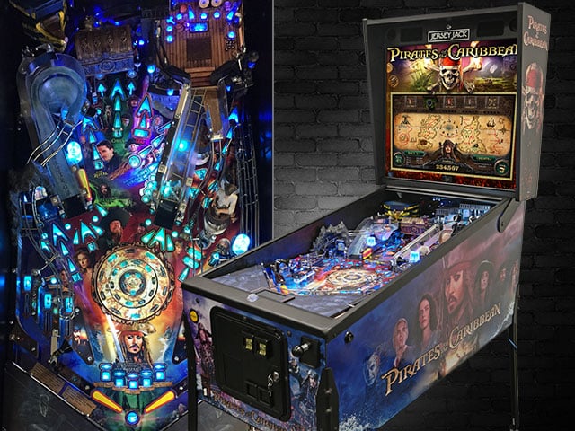 jjp pirates of the caribbean pinball for sale