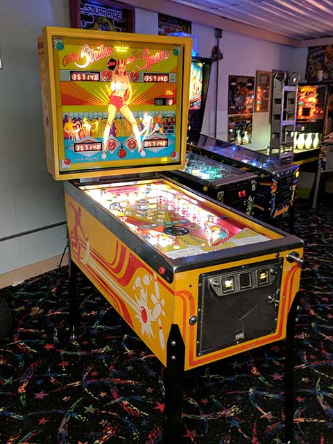 Strikes Spares Pinball Machine Indianapolis